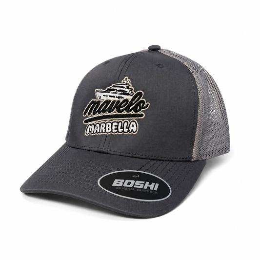 Mavelo Marbella Yacht Club Trucker Cap – Grey