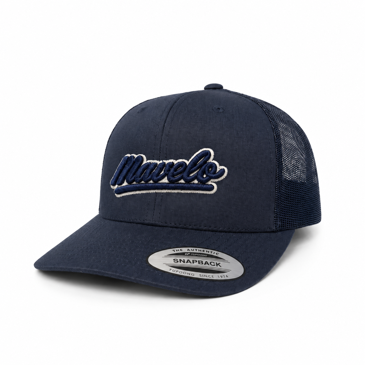 Mavelo Classic Navy Trucker Cap - Navy