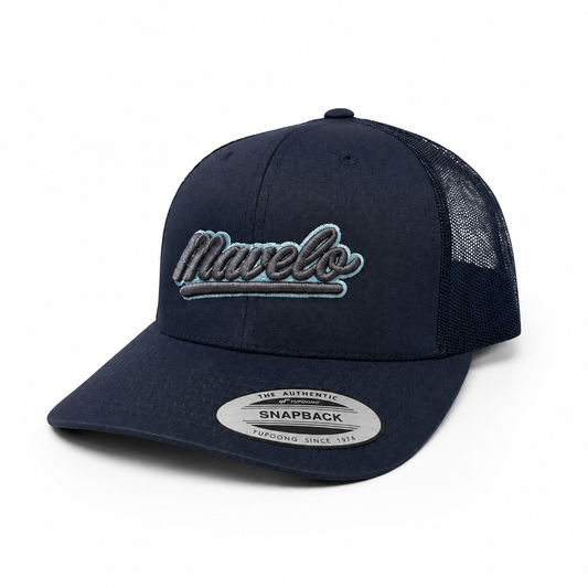 Mavelo Shadow Trucker Cap – Navy