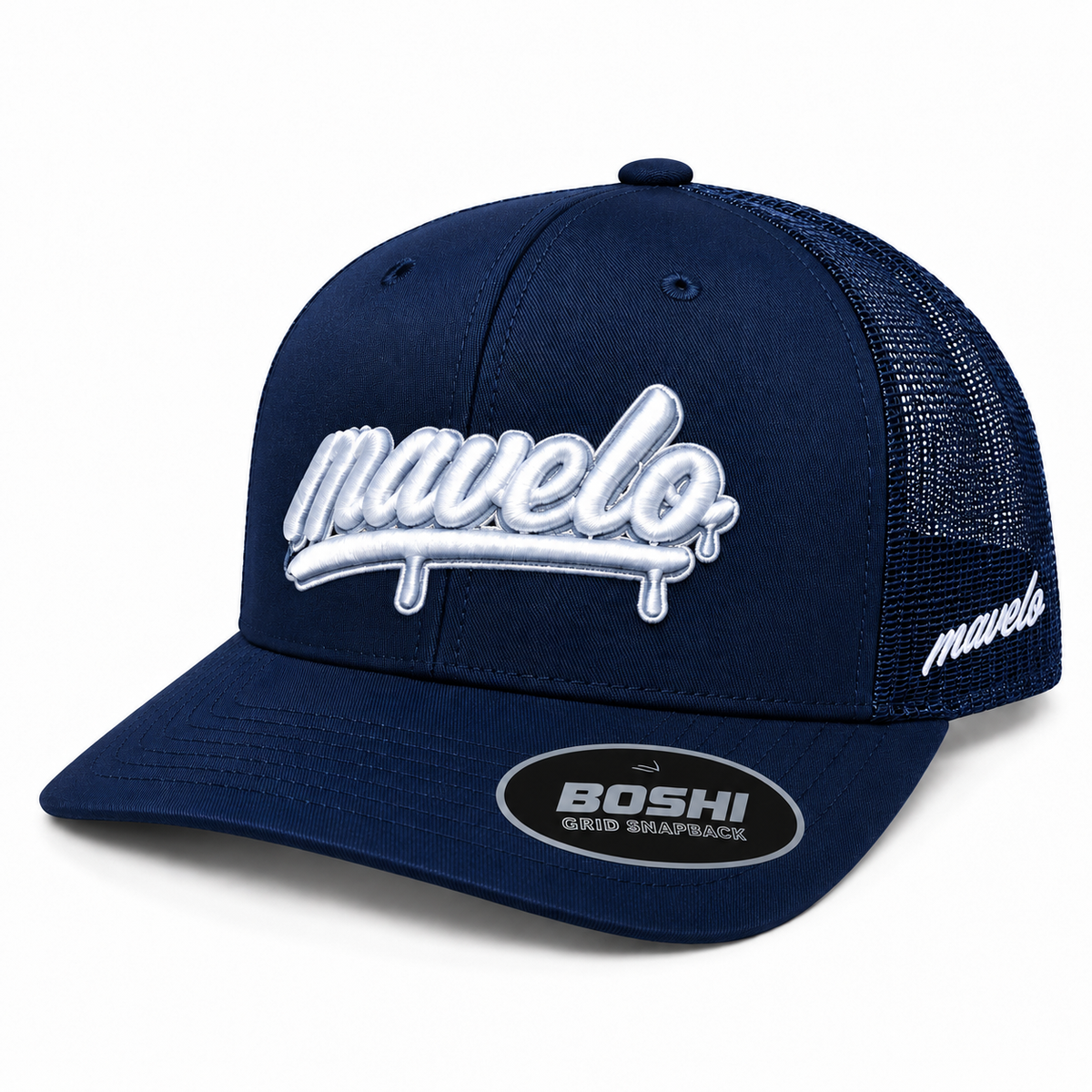 Mavelo Midnight Trucker Cap - Navy